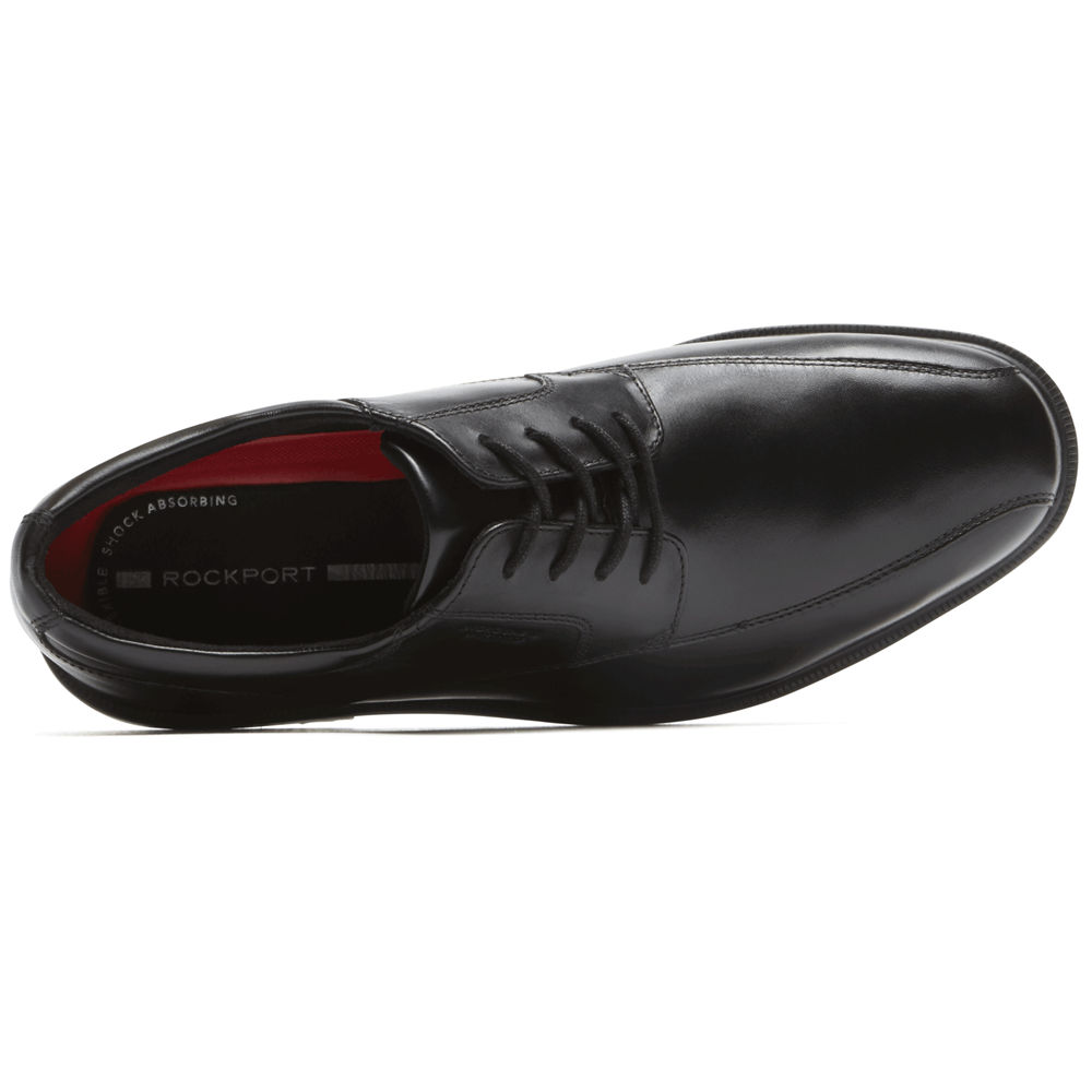 Rockport Mens Essential Details II Bike Toe - Oxfords Black - HLW968732